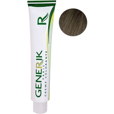 Generik Crème Colorante n°5 Châtain Clair Sans Ammoniaque 100 ml - Publicité Generik Crème Colorante n°5 Châtain Clair Sans Ammoniaque 100 ml - Publicité