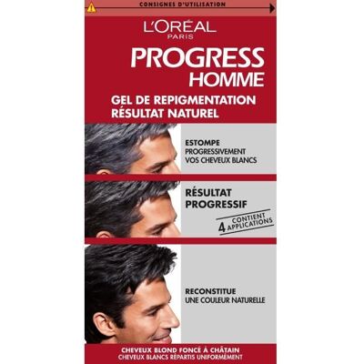 L'OREAL PARIS Gel de repigmentation Progress Homme LOREAL PARIS - Publicité L'OREAL PARIS Gel de repigmentation Progress Homme LOREAL PARIS - Publicité