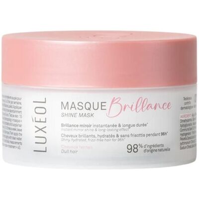 Luxéol Masque Brillance – Effet Miroir & Anti-Frisottis - 200 ml - Publicité Luxéol Masque Brillance – Effet Miroir & Anti-Frisottis - 200 ml - Publicité