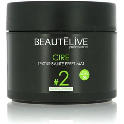 Beautélive - Cire texturisante effet mat - 100ml - Publicité Beautélive - Cire texturisante effet mat - 100ml - Publicité