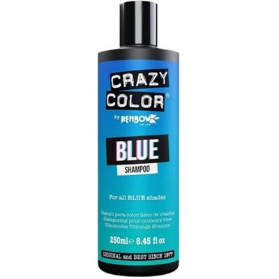 Crazy Color Shampooing Re-activant Bleu - Publicité Crazy Color Shampooing Re-activant Bleu - Publicité