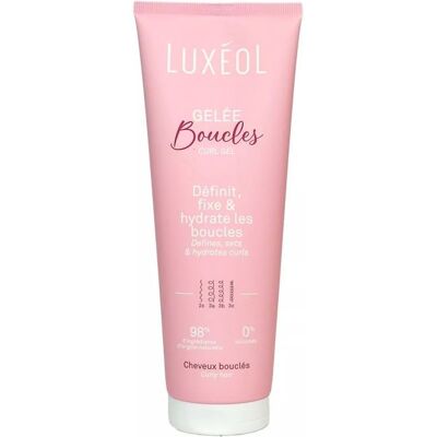 Gelée Boucles Luxéol 250ml - Gel coiffant - Publicité Gelée Boucles Luxéol 250ml - Gel coiffant - Publicité