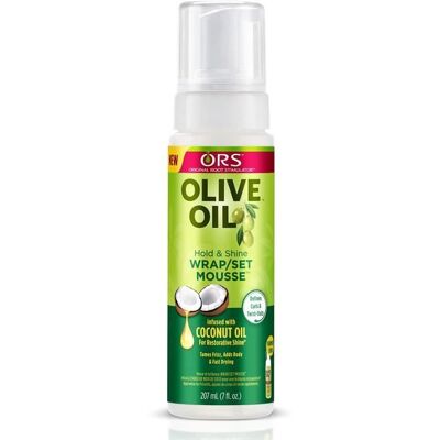 ORGANIC ROOT STIMULATOR(Ors)- Mousse coiffante Olive Oil - 207ml - Publicité ORGANIC ROOT STIMULATOR(Ors)- Mousse coiffante Olive Oil - 207ml - Publicité