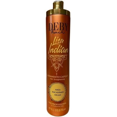 Lissage indien Lisa Indian 1L - DEBY HAIR - Publicité Lissage indien Lisa Indian 1L - DEBY HAIR - Publicité