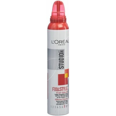 L'ORÉAL PARIS LOréal Studio Line Mousse Fixante Fixation ultra-forte 200 ml - Publicité L'ORÉAL PARIS LOréal Studio Line Mousse Fixante Fixation ultra-forte 200 ml - Publicité