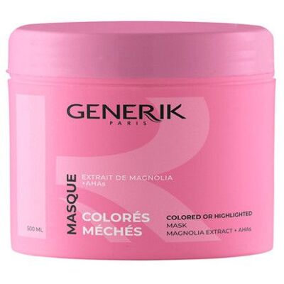 Générik Masque Cheveux - Réparation & Brillance - 500ML - Publicité Générik Masque Cheveux - Réparation & Brillance - 500ML - Publicité