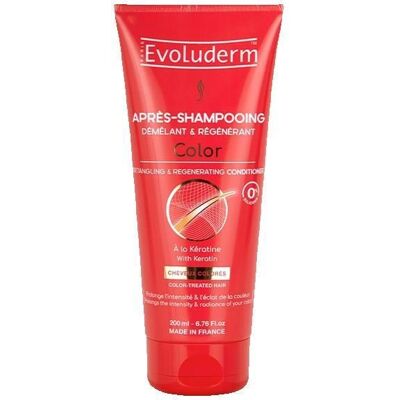 Evoluderm - Color - Enrichi en kératine - Après-shampoing - Publicité Evoluderm - Color - Enrichi en kératine - Après-shampoing - Publicité