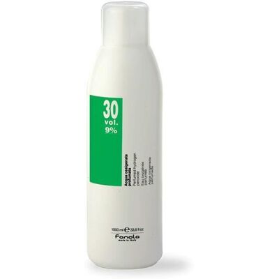 Fanola - Peroxyde d'hydrogène parfumé 30 Vol./ 9% - Développeur de coloration capillaire - Publicité Fanola - Peroxyde d'hydrogène parfumé 30 Vol./ 9% - Développeur de coloration capillaire - Publicité