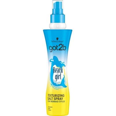 GOT2B Spray pour fille de plage avec laque pour cheveux de modelage Salt 200ml - Publicité GOT2B Spray pour fille de plage avec laque pour cheveux de modelage Salt 200ml - Publicité
