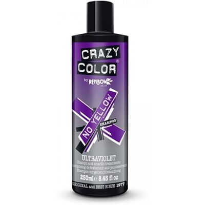 Crazy Color Crazy Colour Anti Yellow Shampoo (250 ml) - Publicité Crazy Color Crazy Colour Anti Yellow Shampoo (250 ml) - Publicité