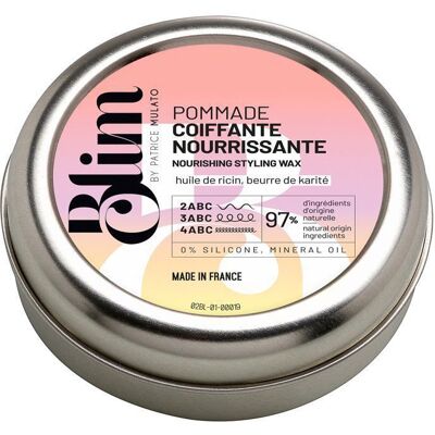 Blim Pommade Coiffante - 40 ml - Mulato - Publicité Blim Pommade Coiffante - 40 ml - Mulato - Publicité