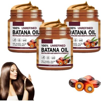 Huile pour Cheveux - 3 Pièces - 100% Naturel - Hydratant - Brillance - Tous Types de Cheveux - Publicité Huile pour Cheveux - 3 Pièces - 100% Naturel - Hydratant - Brillance - Tous Types de Cheveux - Publicité
