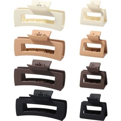 Lot de 8 Pinces à Cheveux Pinces Cheveux Femme Pinces à Cheveux avec Couleur Différent Accessoires de Coiffure pour Cheveux - Publicité Lot de 8 Pinces à Cheveux Pinces Cheveux Femme Pinces à Cheveux avec Couleur Différent Accessoires de Coiffure pour Cheveux - Publicité
