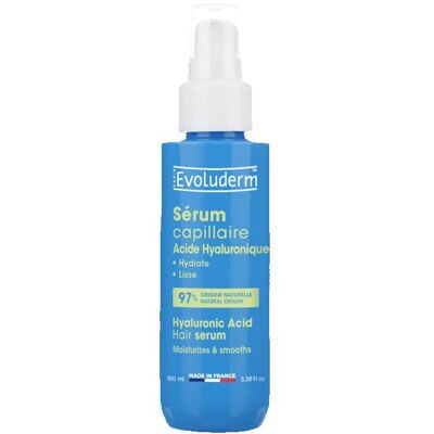 EVOLUDERM - Sérum Capillaire Acide Hyaluronique - 100ml - 97% dIngrédients dOrigine Naturelle - Publicité EVOLUDERM - Sérum Capillaire Acide Hyaluronique - 100ml - 97% dIngrédients dOrigine Naturelle - Publicité