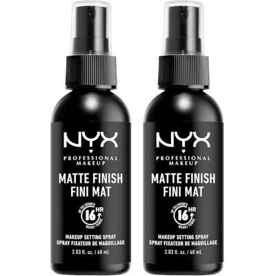 NYX Professional Makeup Setting Spray - Formule longue tenue - Vegan - Finition mate - Publicité NYX Professional Makeup Setting Spray - Formule longue tenue - Vegan - Finition mate - Publicité