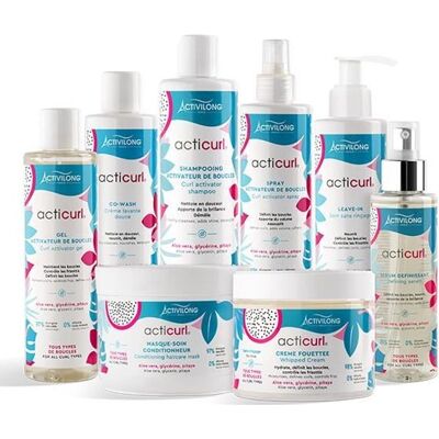 ACTIVILONG Gamme ActiCurl Hydra 8 Produits - Publicité ACTIVILONG Gamme ActiCurl Hydra 8 Produits - Publicité