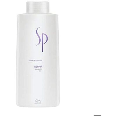 Shampoo Réparateur Wella SP - Cheveux Abîmés - 1L - Publicité Shampoo Réparateur Wella SP - Cheveux Abîmés - 1L - Publicité