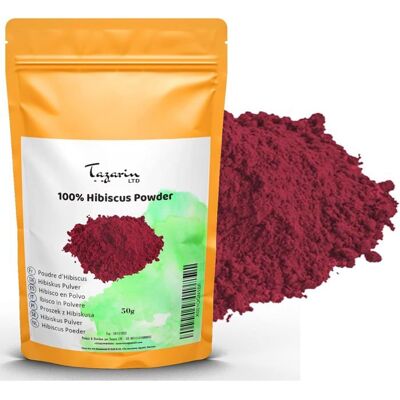 Poudre d’Hibiscus Ayurvédique 50g – 100% Pure & Naturelle – Soin Cheveux et Visage – Exfoliant Anti-Âge Anti-Pelliculaire - Publicité Poudre d’Hibiscus Ayurvédique 50g – 100% Pure & Naturelle – Soin Cheveux et Visage – Exfoliant Anti-Âge Anti-Pelliculaire - Publicité