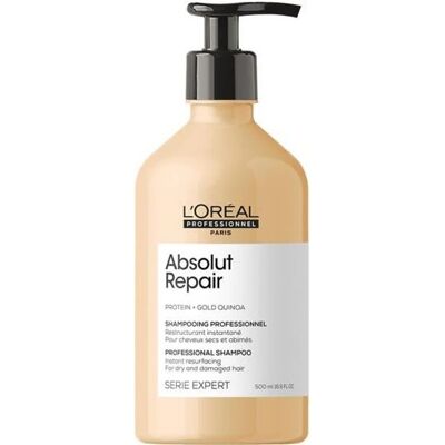 L'OREAL PROFESSIONNEL LOréal Professionnel Serie Expert Absolut Repair Shampooing Restructurant 500ml - Publicité L'OREAL PROFESSIONNEL LOréal Professionnel Serie Expert Absolut Repair Shampooing Restructurant 500ml - Publicité