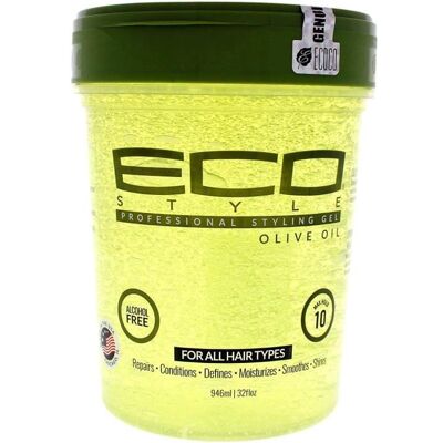 GEL FIXATEUR - Styler - Olive Oil - 946 ml - Hydratant - Sans parabène - Tous types de cheveux - Publicité GEL FIXATEUR - Styler - Olive Oil - 946 ml - Hydratant - Sans parabène - Tous types de cheveux - Publicité