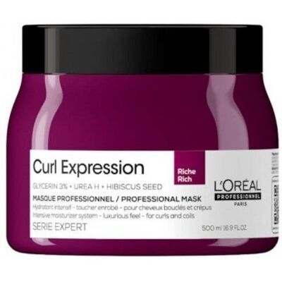 L'Oréal Serie Expert Curl Expression Masque Hydratant Intensif - 500 ml - Publicité L'Oréal Serie Expert Curl Expression Masque Hydratant Intensif - 500 ml - Publicité