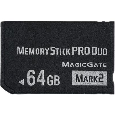 QUMOX MemoryStick Pro Duo Carte mémoire PSP haute vitesse 64 Go Mark2 compatible avec appareil photo Sony PSP1000 2000 3000 Noir - Publicité QUMOX MemoryStick Pro Duo Carte mémoire PSP haute vitesse 64 Go Mark2 compatible avec appareil photo Sony PSP1000 2000 3000 Noir - Publicité
