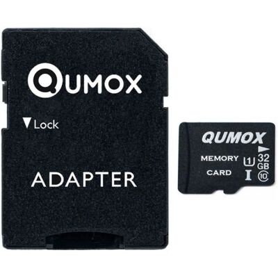 Qumox Carte Mémoire Micro-sd 32 go Micro SDHC/SDXC + Adaptateur 100% Réel Class 10 70/12Mb/s - Publicité Qumox Carte Mémoire Micro-sd 32 go Micro SDHC/SDXC + Adaptateur 100% Réel Class 10 70/12Mb/s - Publicité