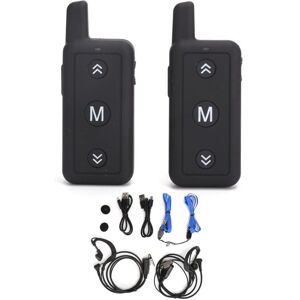 SHIPENOPHY SHI- Mini talkies-walkies 1 paire Mini Walkie Talkies à longue portée portable Radio bidirectionnelle pour le restaurant du - Publicité SHIPENOPHY SHI- Mini talkies-walkies 1 paire Mini Walkie Talkies à longue portée portable Radio bidirectionnelle pour le restaurant du - Publicité