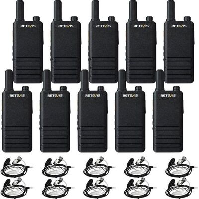RETEVIS - RT622P - 1620mAh - VOX - Radio bidirectionnelle - Publicité RETEVIS - RT622P - 1620mAh - VOX - Radio bidirectionnelle - Publicité