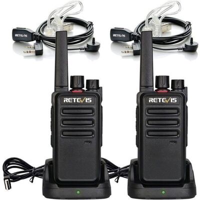 Retevis RT668 Talkie Walkie - Longue Distance, Rechargeable, Compacte - Publicité Retevis RT668 Talkie Walkie - Longue Distance, Rechargeable, Compacte - Publicité