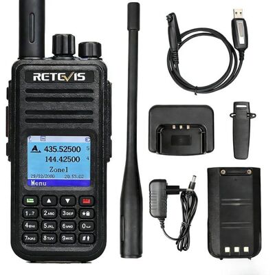 Retevis - RT3S - Dual Band - DMR - Two-way radio - Publicité Retevis - RT3S - Dual Band - DMR - Two-way radio - Publicité