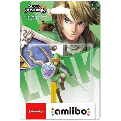 Nintendo Figurine Amiibo - Link N°05 • Collection Super Smash Bros. Publicité Nintendo Figurine Amiibo - Link N°05 • Collection Super Smash Bros. Publicité