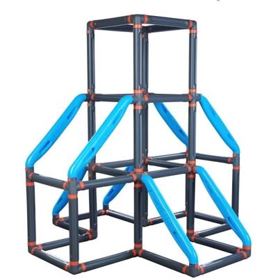 Smoby Big - Kraaxxl La Tour - Structure dEscalade pour Enfants en Plastique Soufflé - Aire de Jeu - Multiples Combinaisons - Dès 3 Ans - Publicité Smoby Big - Kraaxxl La Tour - Structure dEscalade pour Enfants en Plastique Soufflé - Aire de Jeu - Multiples Combinaisons - Dès 3 Ans - Publicité
