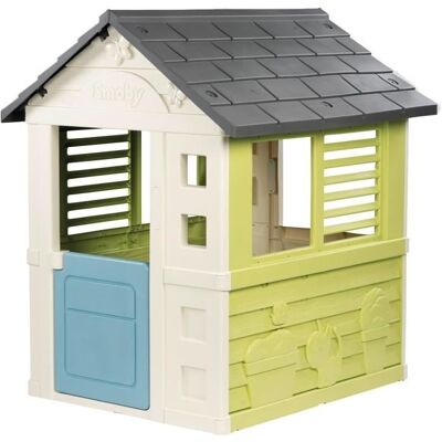 Maison de Jeu Smoby - Colorée, Résistante aux Intempéries - 98x110x127cm - Publicité Maison de Jeu Smoby - Colorée, Résistante aux Intempéries - 98x110x127cm - Publicité