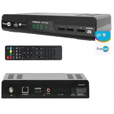 OPTEX RECEPTEUR FRANSAT HD 9947 TV SATELLITE HD (AVEC CARTE) - Publicité OPTEX RECEPTEUR FRANSAT HD 9947 TV SATELLITE HD (AVEC CARTE) - Publicité