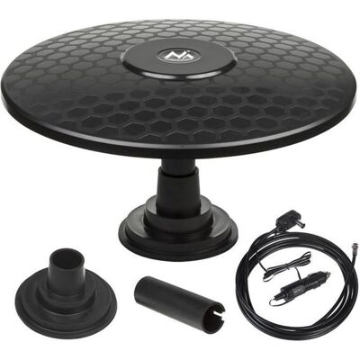 Antenne - Maclean - MCTV-945 - Omnidirectionnelle - 12/24V - Base magnétique - Amplificateur intégré - Publicité Antenne - Maclean - MCTV-945 - Omnidirectionnelle - 12/24V - Base magnétique - Amplificateur intégré - Publicité