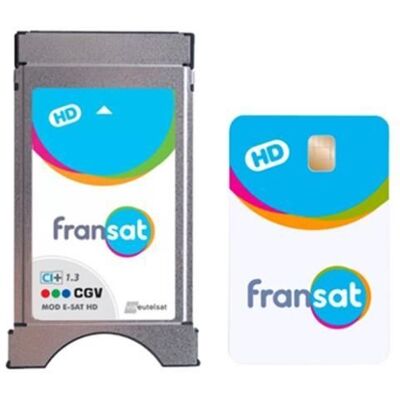 Module Satellite - CGV - CI+ 1.3 HD - Carte Fransat PC7 HD - Haute Définition - Compatible TV Noir - Publicité Module Satellite - CGV - CI+ 1.3 HD - Carte Fransat PC7 HD - Haute Définition - Compatible TV Noir - Publicité