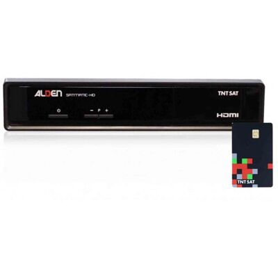 ALDEN Récepteur TV Satellite TNTSAT HD avec Bip intégré Parabole Manuelle Noir - Publicité ALDEN Récepteur TV Satellite TNTSAT HD avec Bip intégré Parabole Manuelle Noir - Publicité