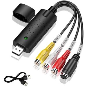 Convertisseur Audio Vidéo USBConvertisseur VHS vers numériqueCapture Vidéo Transfère Le Format Hi8 VHS vers Un DVD Numérique A432 - Publicité Convertisseur Audio Vidéo USBConvertisseur VHS vers numériqueCapture Vidéo Transfère Le Format Hi8 VHS vers Un DVD Numérique A432 - Publicité