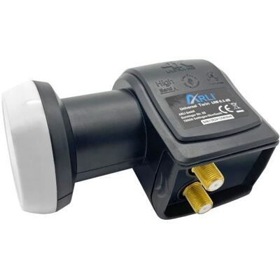 LNB Twin Tête Universelle 01 dB Gain 60 dB Full HD 3D Ultra HD 4K Gold - Publicité LNB Twin Tête Universelle 01 dB Gain 60 dB Full HD 3D Ultra HD 4K Gold - Publicité