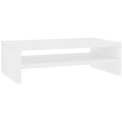 VIDAXL RemiseMeuble de télévision/ Support de moniteur - Blanc 42 x 24 x 13 cm Bois dingénierie JILIMAISON20254567825 Blanc - Publicité VIDAXL RemiseMeuble de télévision/ Support de moniteur - Blanc 42 x 24 x 13 cm Bois dingénierie JILIMAISON20254567825 Blanc - Publicité