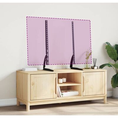 VIDAXL Solde - Mobilier Support TV 2 pcs pour écran 37-75 pouces max VESA 600x400 mm DECO JA6916127 Noir - Publicité VIDAXL Solde - Mobilier Support TV 2 pcs pour écran 37-75 pouces max VESA 600x400 mm DECO JA6916127 Noir - Publicité