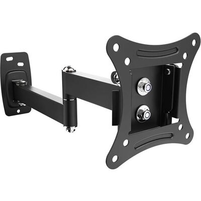 Support TV RICOO S1211 - Inclinaison - 13-29" - Noir - Publicité Support TV RICOO S1211 - Inclinaison - 13-29" - Noir - Publicité