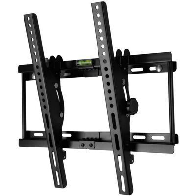 123 Support TV mural inclinable de 15° pour écrans plats 32’’ à 75’’ pouces VESA 600X400mm Noir-Yuan Yuan Noir - Publicité 123 Support TV mural inclinable de 15° pour écrans plats 32’’ à 75’’ pouces VESA 600X400mm Noir-Yuan Yuan Noir - Publicité