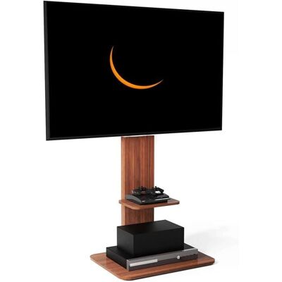 UNHO Support TV sur Pied en Bois Meuble TV pour Ecran LED LCD Plasma de 32 à 65 Pouce Charge 40kg VESA Max 600x400 Noir - Publicité UNHO Support TV sur Pied en Bois Meuble TV pour Ecran LED LCD Plasma de 32 à 65 Pouce Charge 40kg VESA Max 600x400 Noir - Publicité