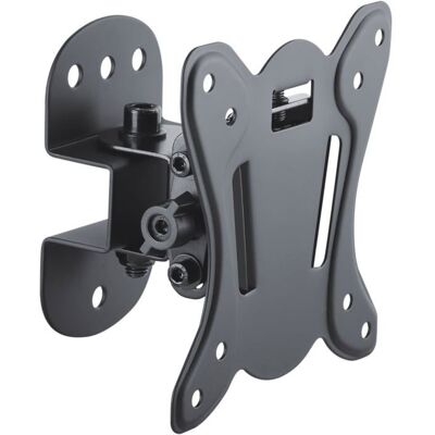 PUREMOUNTS Support mural TV FM10-100 13–27 pouces VESA 100x100 mm inclinaison et pivotement réglables charge 25 kg Noir - Publicité PUREMOUNTS Support mural TV FM10-100 13–27 pouces VESA 100x100 mm inclinaison et pivotement réglables charge 25 kg Noir - Publicité