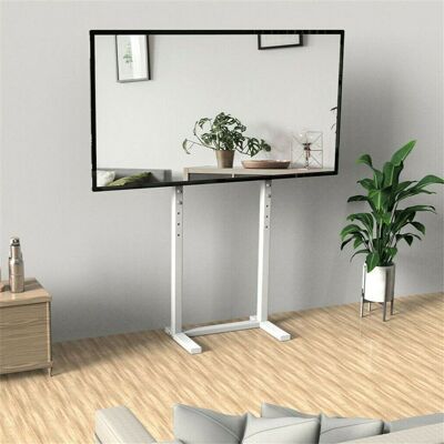 UNHO Support TV sur Pied Blanc Pied TV Universel 32-65 Pouces Meuble Télé Pour LCD LED Plasma Hauteur Réglable VESA 600x400mm Blanc - Publicité UNHO Support TV sur Pied Blanc Pied TV Universel 32-65 Pouces Meuble Télé Pour LCD LED Plasma Hauteur Réglable VESA 600x400mm Blanc - Publicité