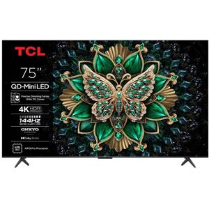 Télévision QLED - TCL - 75C69K - 4K UHD - 144Hz - Son Onkyo x Dolby Atmos 2.1 Noir - Publicité Télévision QLED - TCL - 75C69K - 4K UHD - 144Hz - Son Onkyo x Dolby Atmos 2.1 Noir - Publicité