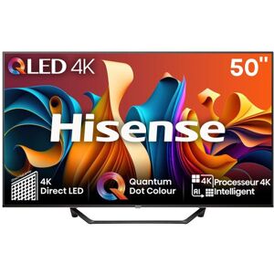 TV QLED Hisense 50A7NQ 126 cm 4K UHD 2024 Noir - Publicité TV QLED Hisense 50A7NQ 126 cm 4K UHD 2024 Noir - Publicité