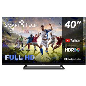 Smart Tech TV LED Full HD 40 (100 cm) Smart TV Web OS-40FW01V3- Netflix Prime Video 3xHDMI - 2xUSB -DOLBY Audio Noir - Publicité Smart Tech TV LED Full HD 40 (100 cm) Smart TV Web OS-40FW01V3- Netflix Prime Video 3xHDMI - 2xUSB -DOLBY Audio Noir - Publicité